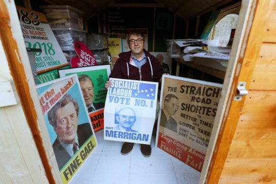 Meet The Man Who Has Been Collecting Irish Political Memorabilia For 40 Years