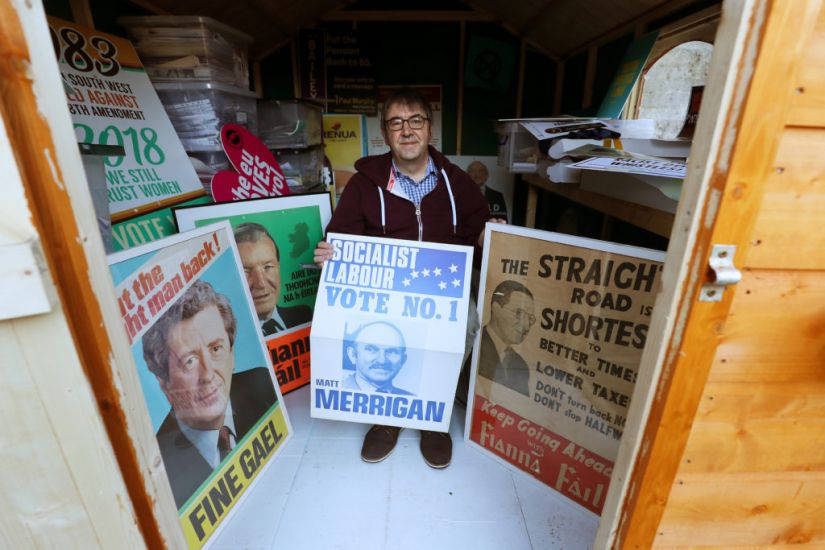 Meet The Man Who Has Been Collecting Irish Political Memorabilia For 40 Years