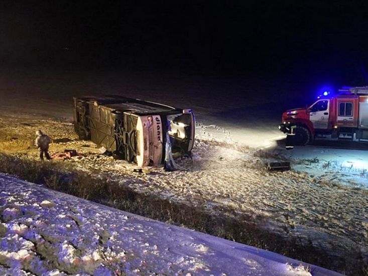 Bus Crash In Western Russia Kills Four