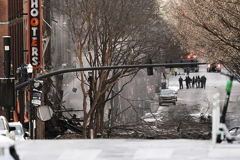 Explosion Rocks Central Nashville