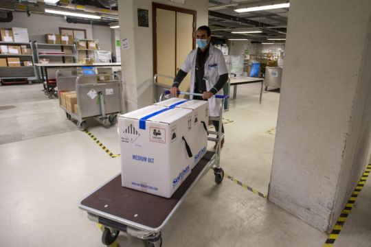 Covid-19 Vaccine Shipments Arrive Across Eu Before Rollout