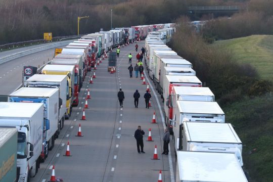 Christmas Congestion Eases At Uk Border But Hauliers Warn ‘It’s Not Over Yet’