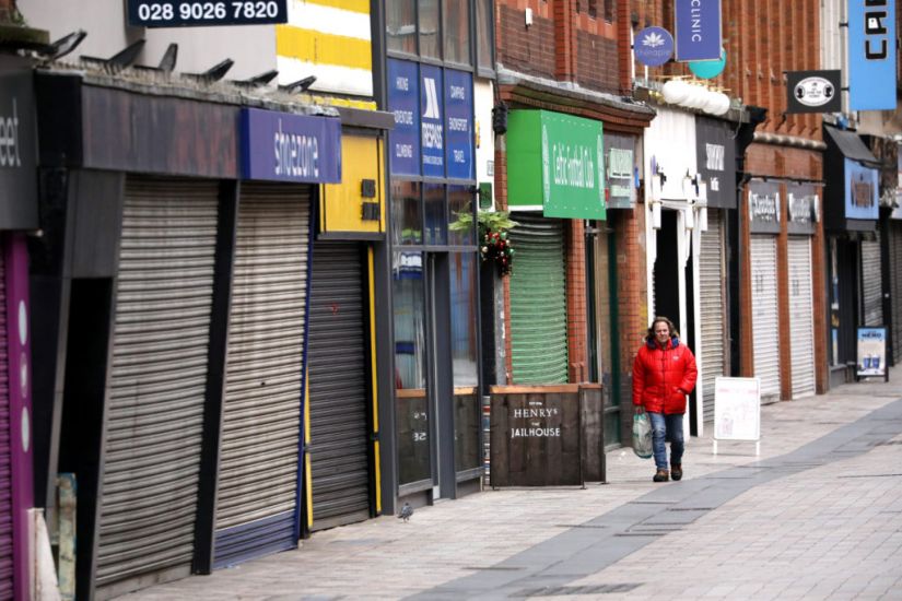 Photos: Deserted Pandemic Streets Greet St Stephen’s Day Shoppers