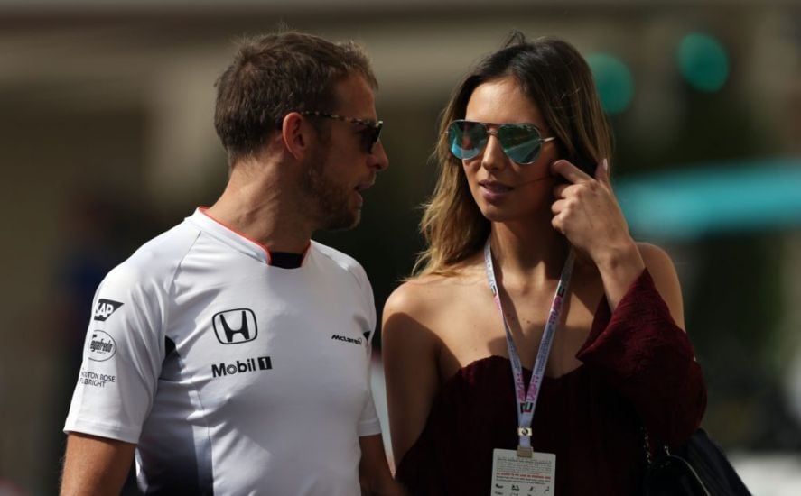 F1'S Jenson Button And Brittny Ward Share Baby News
