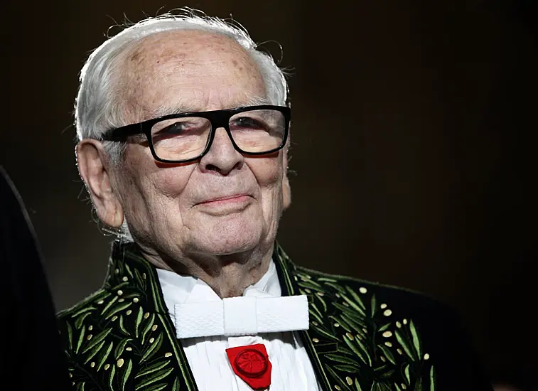 French Fashion Designer Pierre Cardin Dies Aged 98