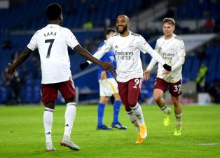 Substitute Alexandre Lacazette Fires Arsenal To Victory At Beleaguered Brighton