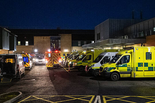 Belfast Ambulance Cover Reduced By 50% On New Year’s Eve