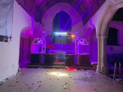 New Year's Eve Revellers Trash 500-Year-Old Church In England