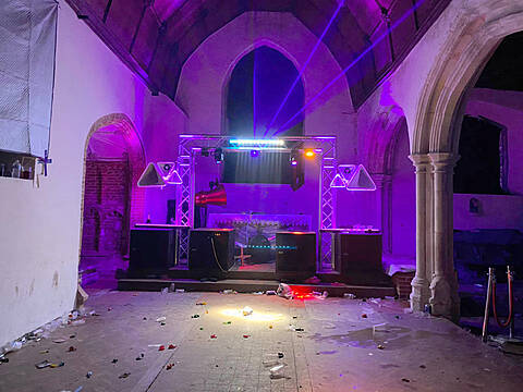 New Year's Eve Revellers Trash 500-Year-Old Church In England