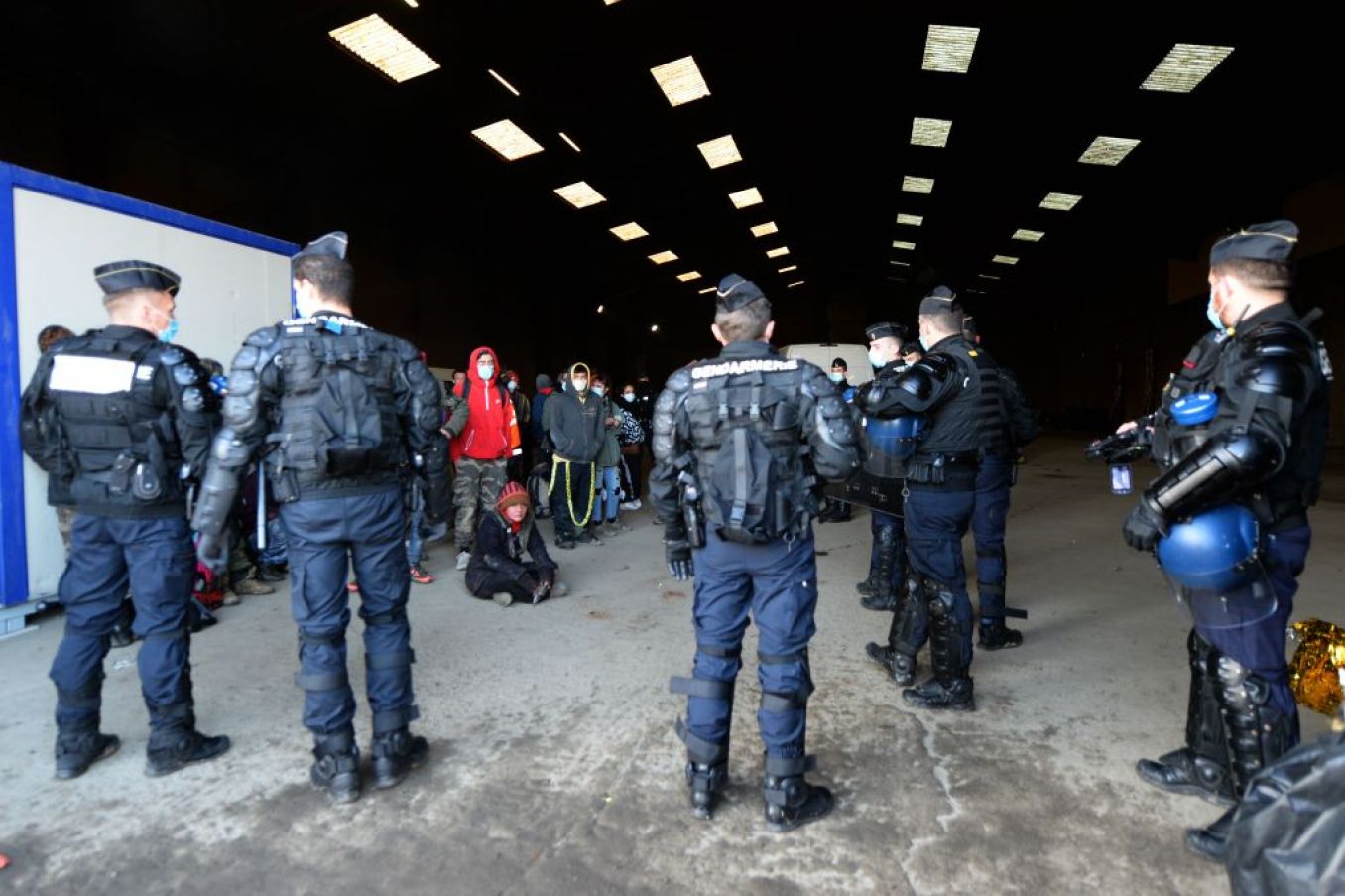 French Gendarmes Break Up The Rave. Photo: Jean-Francois Monier/Afp Via Getty Images
