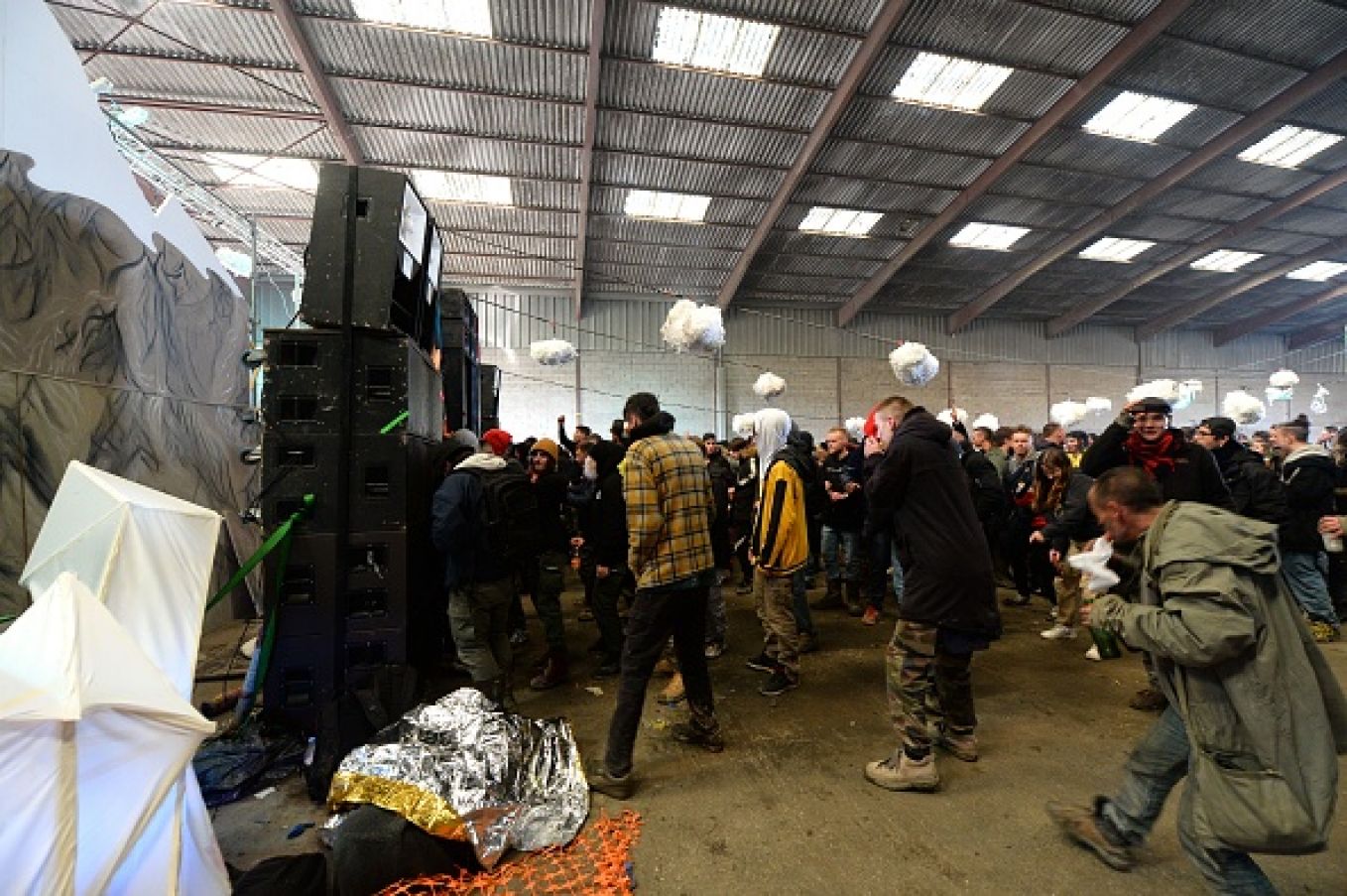 People Dance During The Rave. Photo: Jean-Francois Monier/Afp Via Getty Images