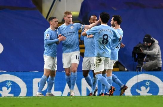 Man City First-Half Blitz Sinks Chelsea And Heaps Pressure On Frank Lampard