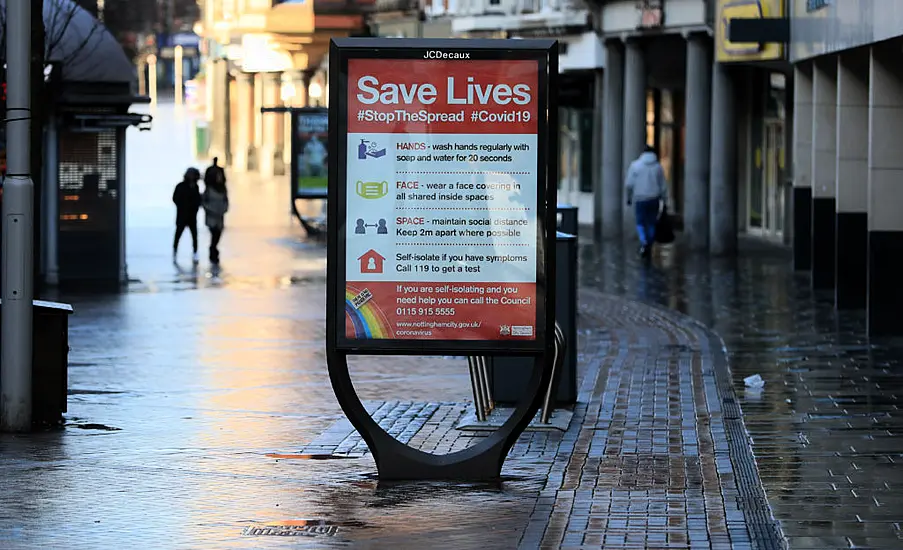 Police Make Arrests In Nottingham Following Coronavirus Protest