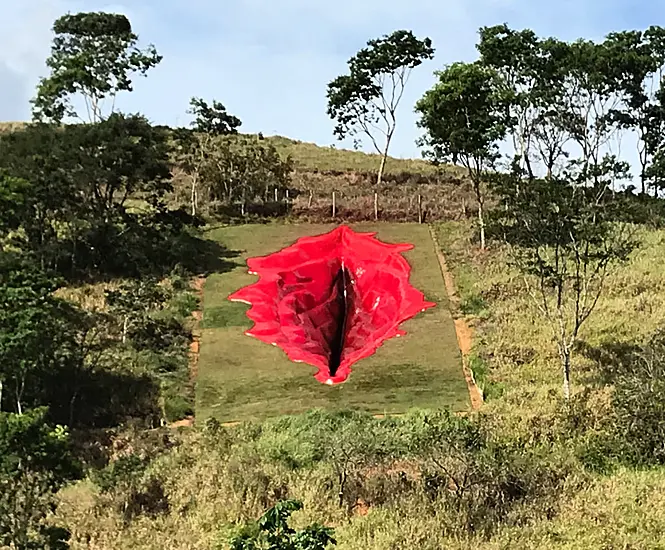 Giant Vagina Sculpture Fuels Culture Wars In Brazil