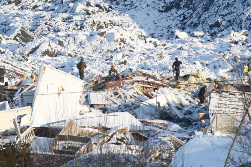Dog Found Alive Raises Hopes In Deadly Norway Landslide
