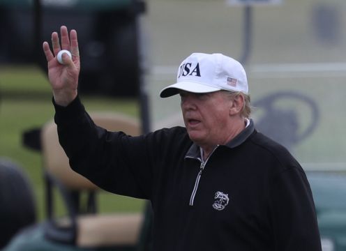 Trump Not Allowed Scottish Golf Trip To Avoid Biden's Inauguration, Sturgeon Warns