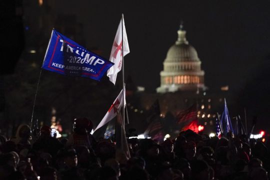 Hundreds Of President Trump’s Supporters Flock To Washington Dc Ahead Of Vote