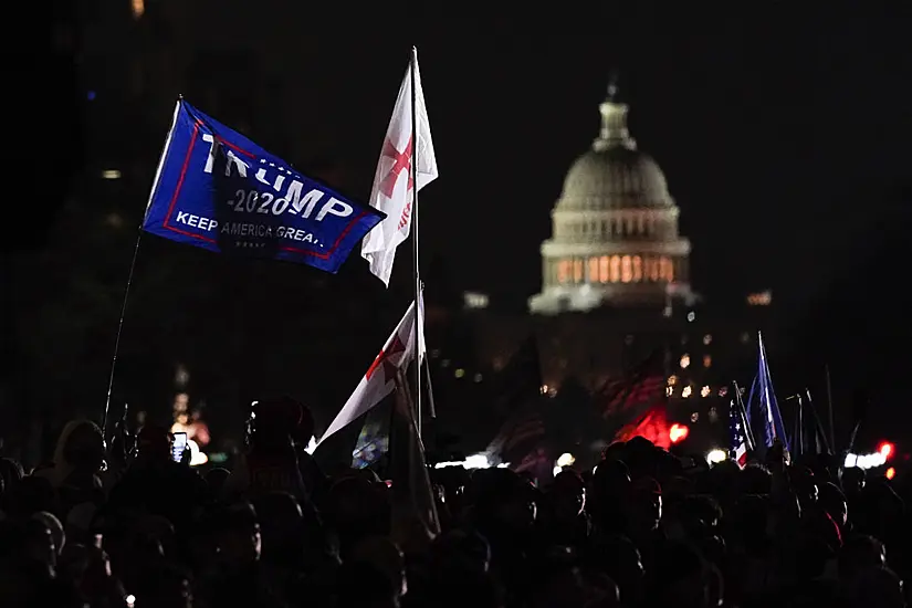 Hundreds Of President Trump’s Supporters Flock To Washington Dc Ahead Of Vote