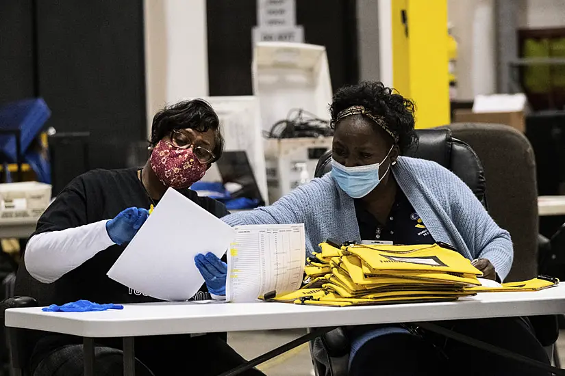 Georgia Counts Ballots As Us Senate Control Hangs In Balance