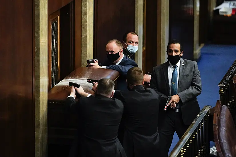 In Pictures: Shocking Scenes As Trump Supporters Storm Us Capitol