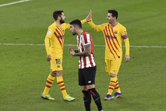 Lionel Messi Strikes Twice As Barcelona Beat Athletic Bilbao