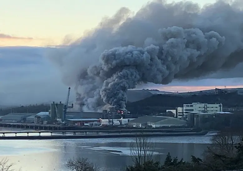 Fire That Broke Out At Cork Port Now Under Control