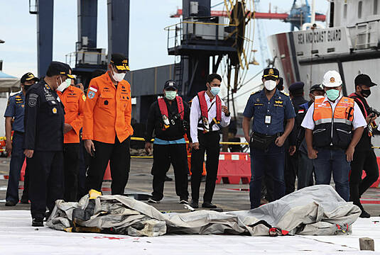 Body Parts And Debris Found After Indonesia Plane Crash