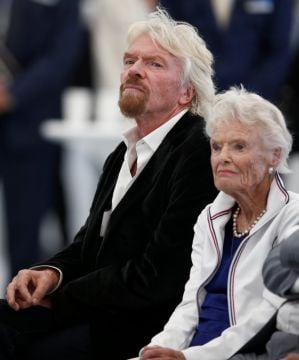 Richard Branson Announces Mother Eve, 96, Has Died After Covid Battle