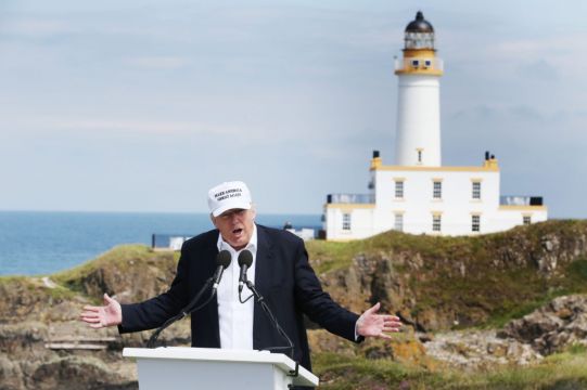 Trump's Scottish Golf Courses Recorded More Losses In 2021