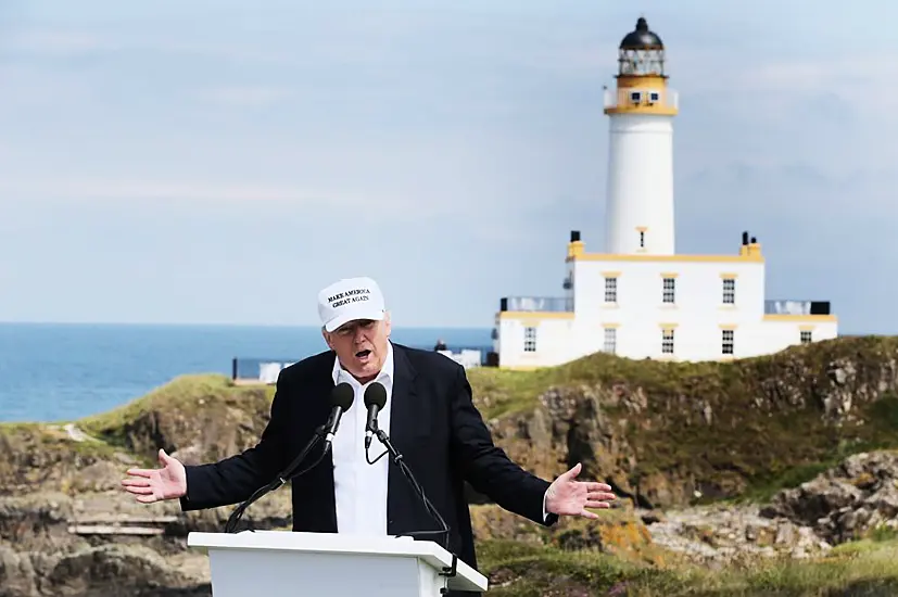 Trump's Scottish Golf Courses Recorded More Losses In 2021