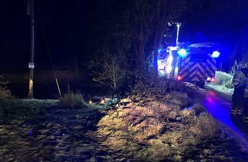 Gardaí Rescue Woman From Car Submerged In ‘Freezing’ River