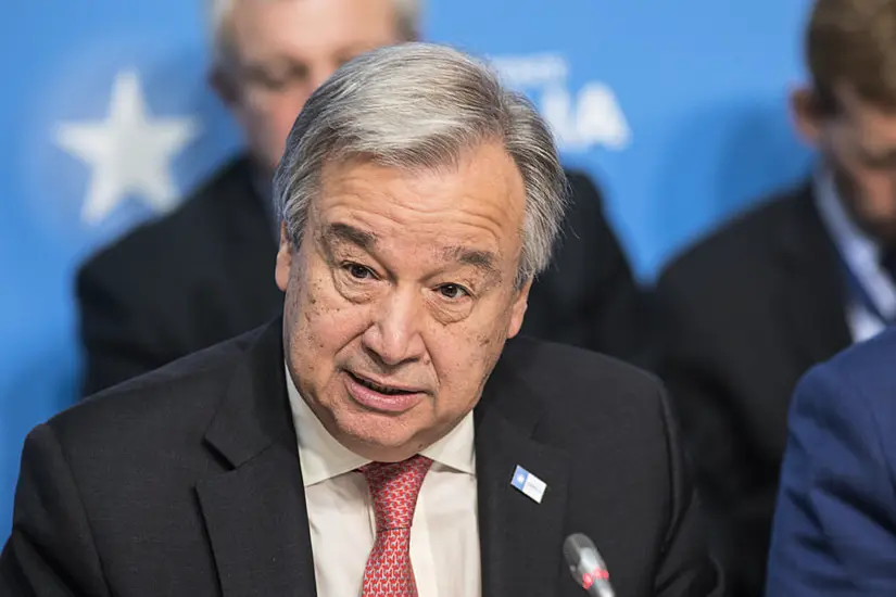 Un Chief Antonio Guterres Declares He Will Seek Second Term