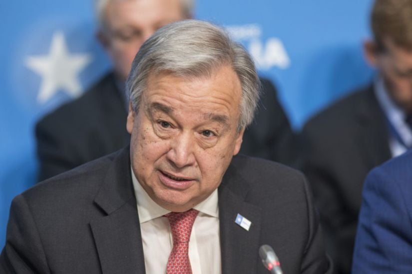 Un Chief Antonio Guterres Declares He Will Seek Second Term