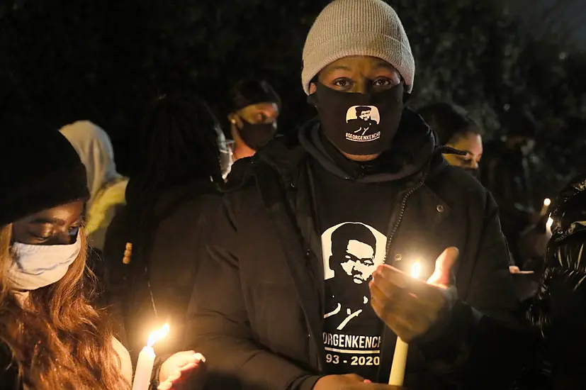 Candle-Lit Vigil Held For George Nkencho In Blanchardstown