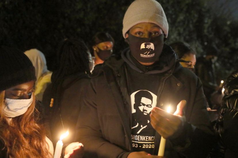 Candle-Lit Vigil Held For George Nkencho In Blanchardstown