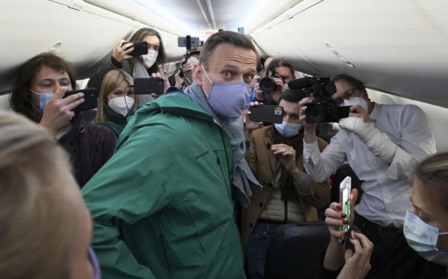 Kremlin Critic Navalny Departs Berlin On Moscow-Bound Flight