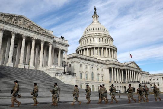 Washington's Inauguration Is Normally A Ball - Now It's A 'Ghost Town With Soldiers'