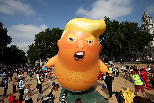 Donald Trump Baby Blimp Gets ‘Final Resting Place’