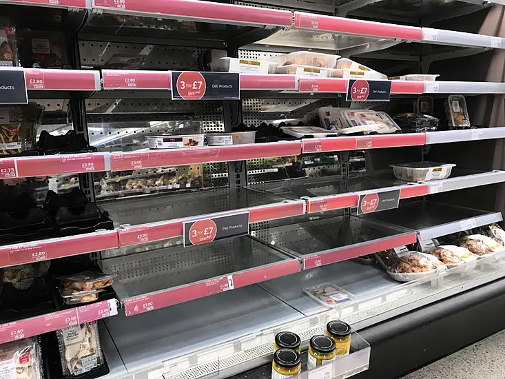 Empty Supermarket Shelves In North ‘Nothing To Do With Brexit’