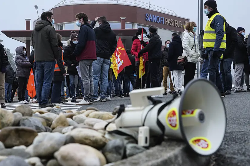 Unions Strike Over Job Cuts At French Coronavirus Vaccine Maker Sanofi