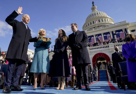 Joe Biden Is 46Th President Of United States, Kamala Harris Is First Female Vp