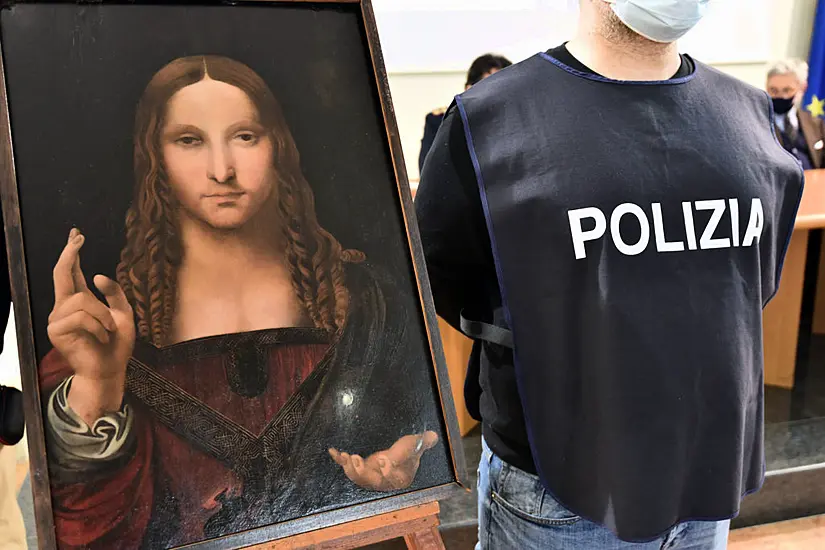 Italian Police Find Stolen Copy Of Leonardo Da Vinci’s Salvator Mundi