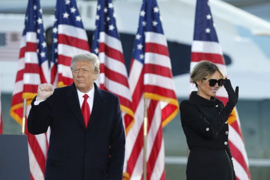Trump Hints At Comeback As He Bids Farewell To Washington