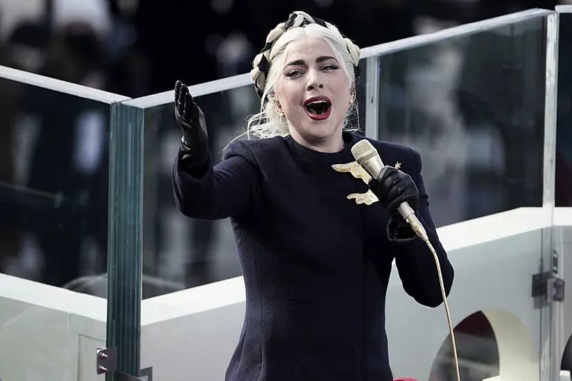 With Passion And Fashion, Lady Gaga Delivers Powerful Anthem At Inauguration