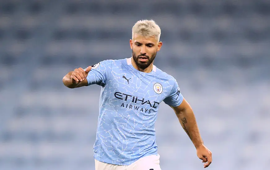 Manchester City Striker Sergio Aguero Confirms Positive Covid Result