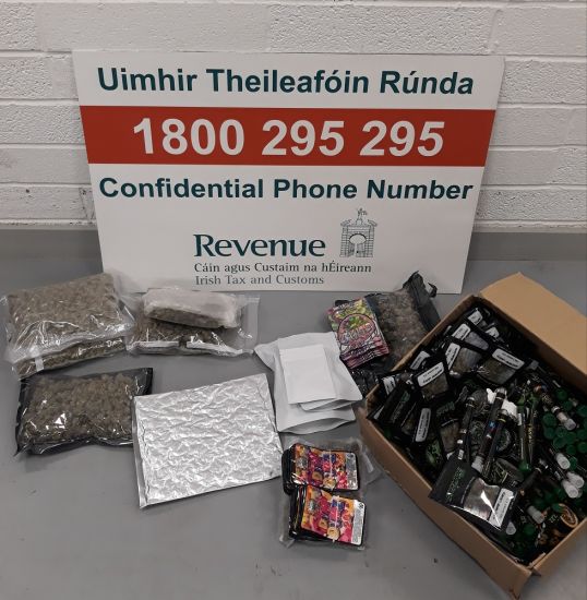 Revenue Seize €32,000-Worth Of Drugs At Dublin Mail Centre