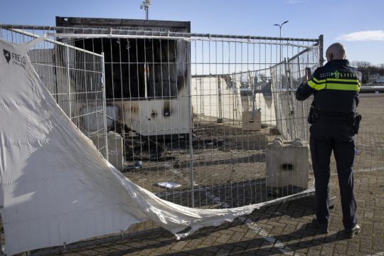 Rioting Youths In Dutch Village Set Fire To Coronavirus Testing Centre