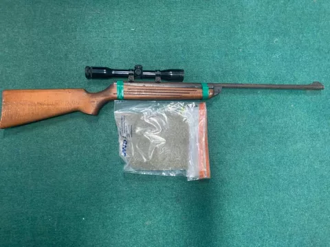 Man Released Without Charge After Seizure Of Gun And Cannabis Worth €2,000