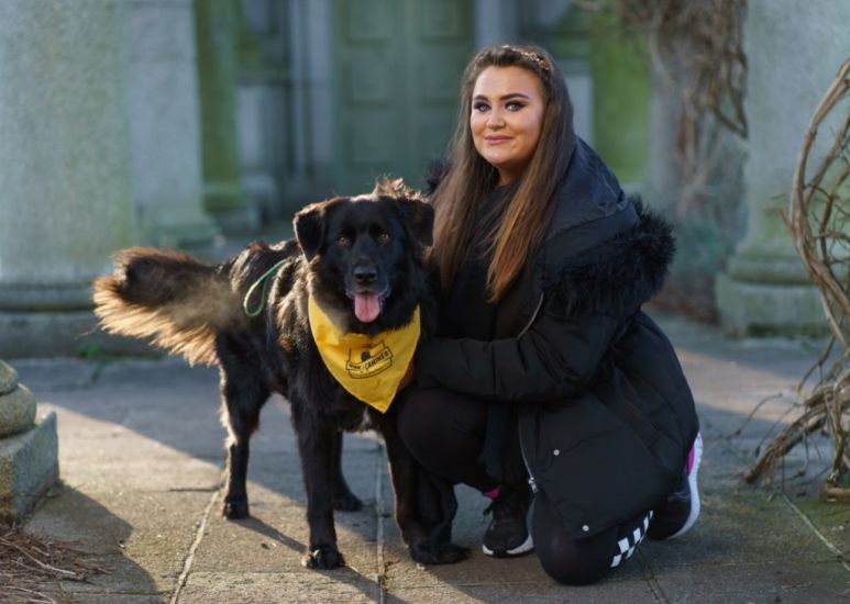 Woman Diagnosed With Rare Brain Disease Inspired By Care From Adopted Dog