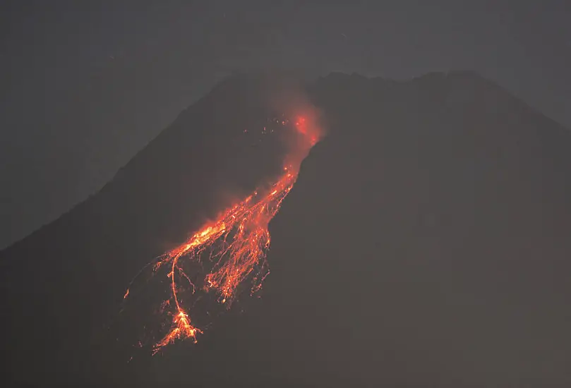 Indonesian Volcano Unleashes River Of Lava In New Eruption